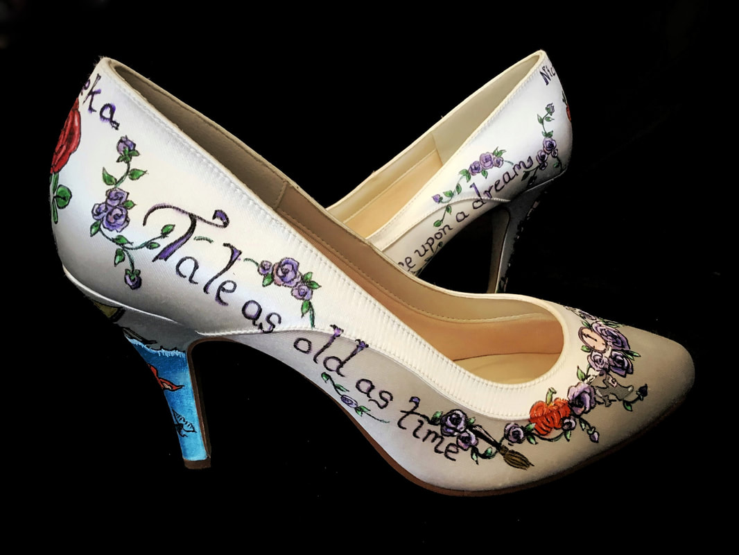 Hand-Painted Zelda High Heel Shoes [pic] | Fanboy Fashion